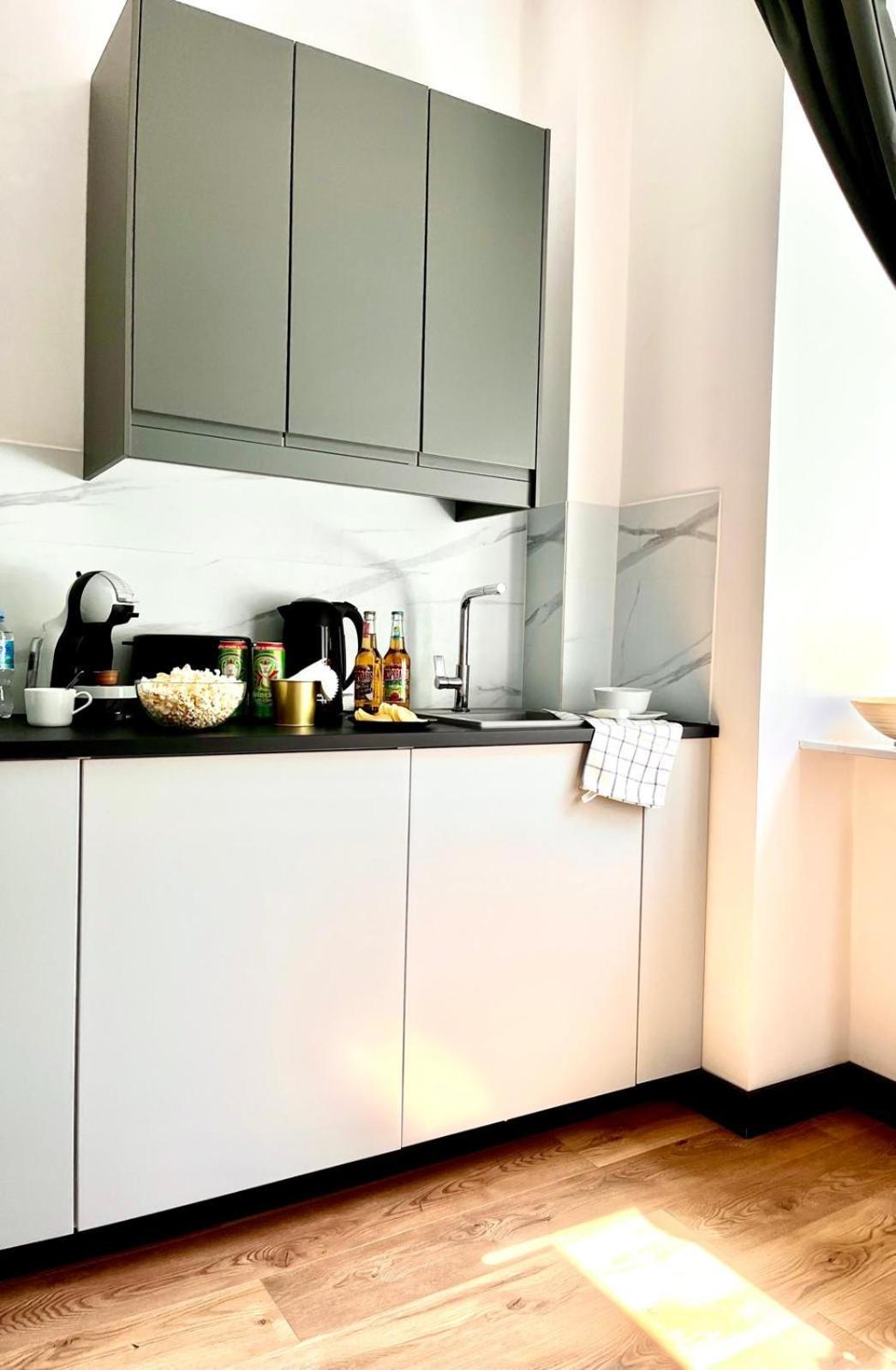 Amazing 1 Room Condo Warszawa Center, Sauna Экстерьер фото